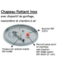 Chapeau Flottant inox